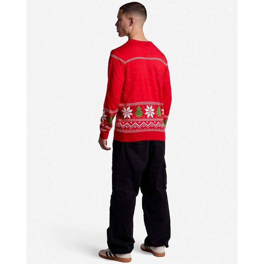 Liverpool Christmas Jumper Liverbird - Red - Men's-SoccerKits Hub | Buy Soccer Jerseys Online
